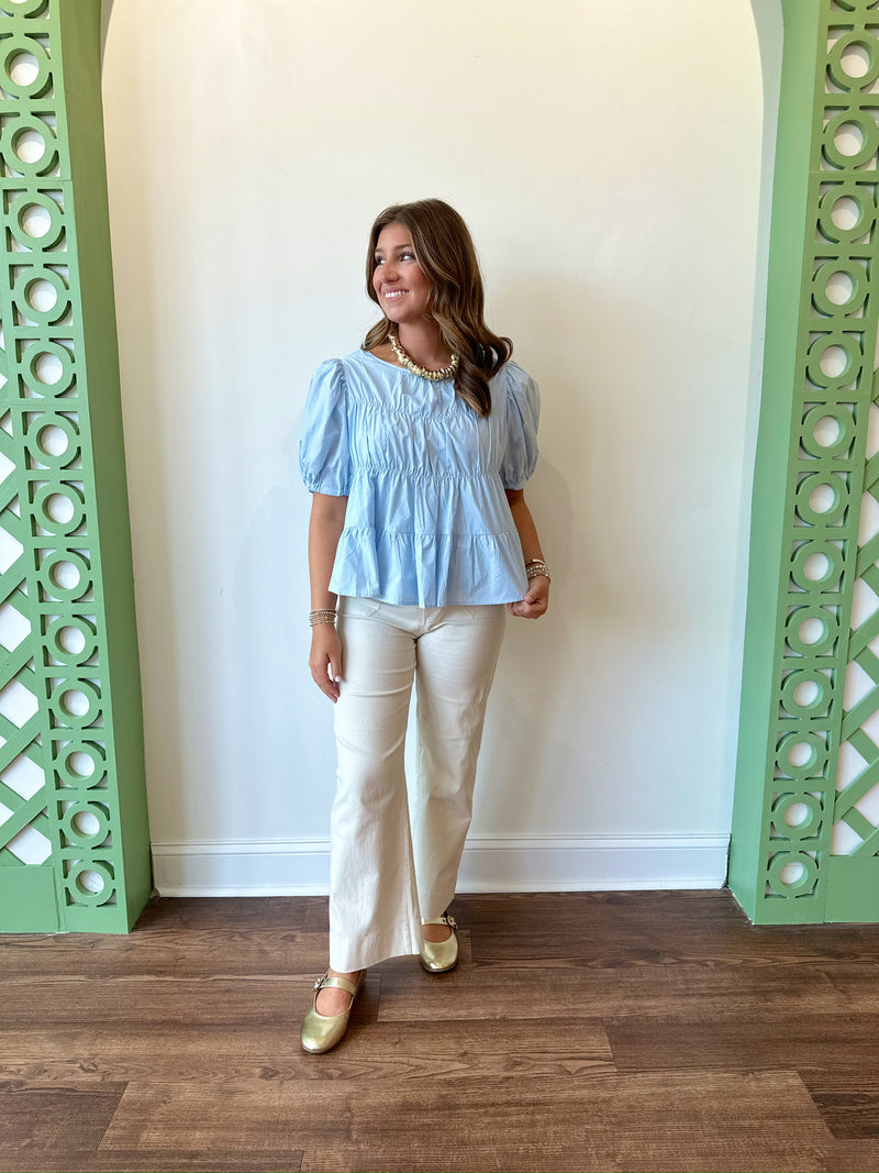 Madison Blue Top