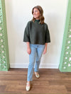 Piper Green Sweater