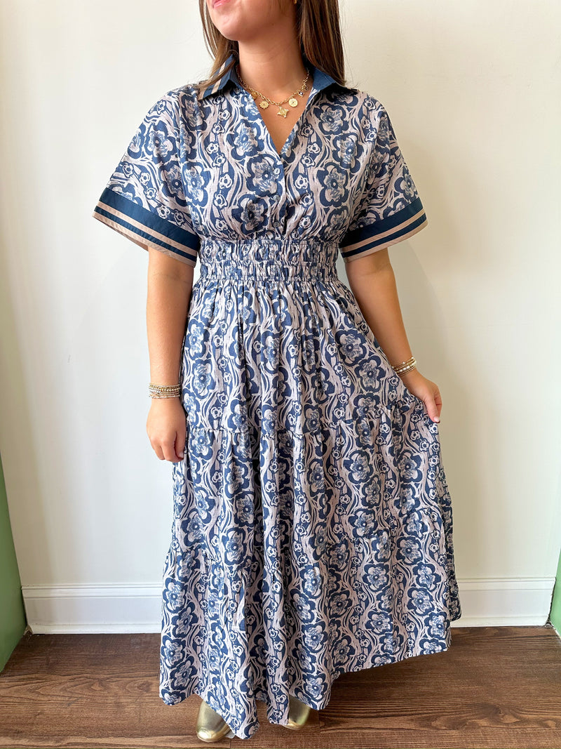 Marie Printed Dress