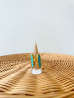 EE Linear Ring-Turquoise