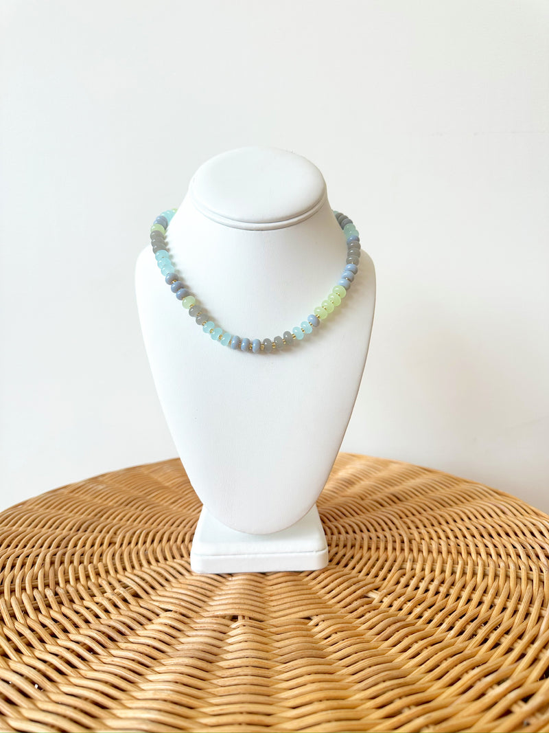 Regina Beaded Necklace-Multi