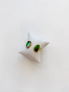 EE Irregular Stone Cuff-Green