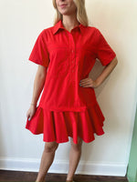 Sarah Red Dress