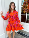Maya Printed Dress