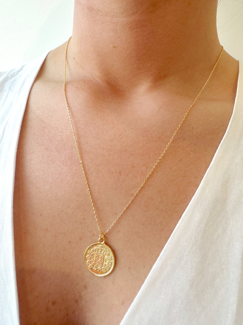 Marina Coin Necklace