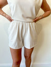 Isabella Ivory Shorts