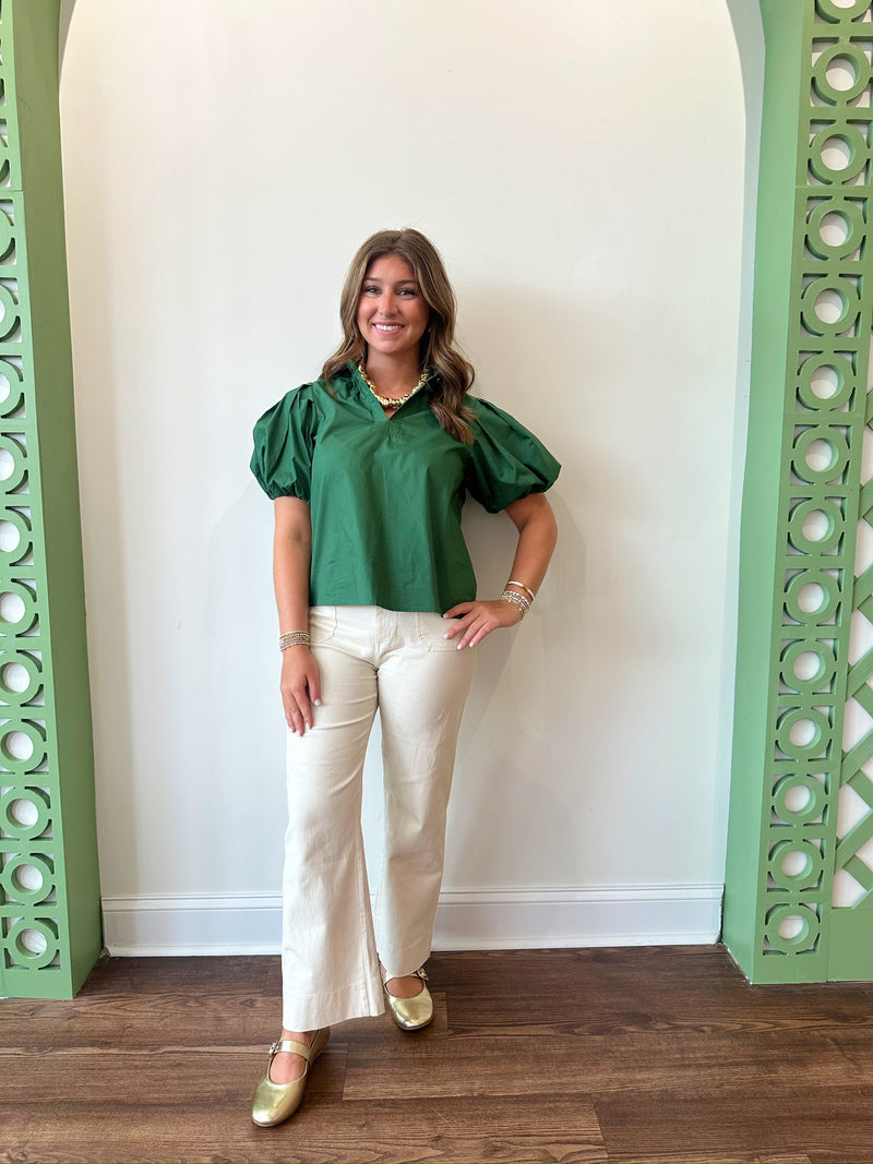 Hayden Green Top