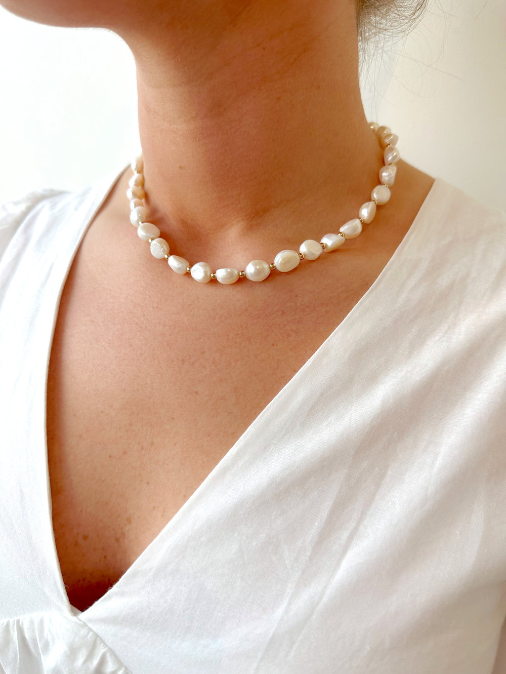 Miramar Pearl Necklace