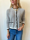 Jadie Striped Cardigan