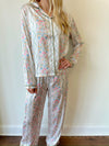 Charlotte Ivy Satin PJ Set