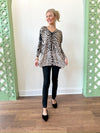 Kara Leopard Top