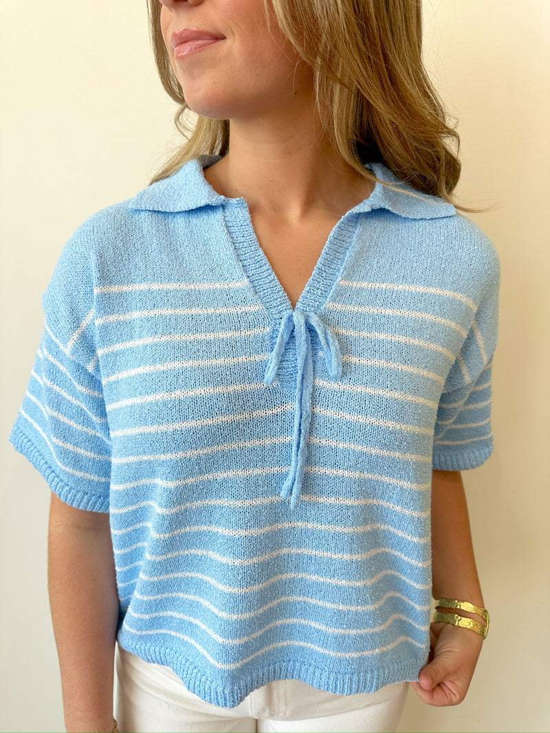 Paige Striped Top