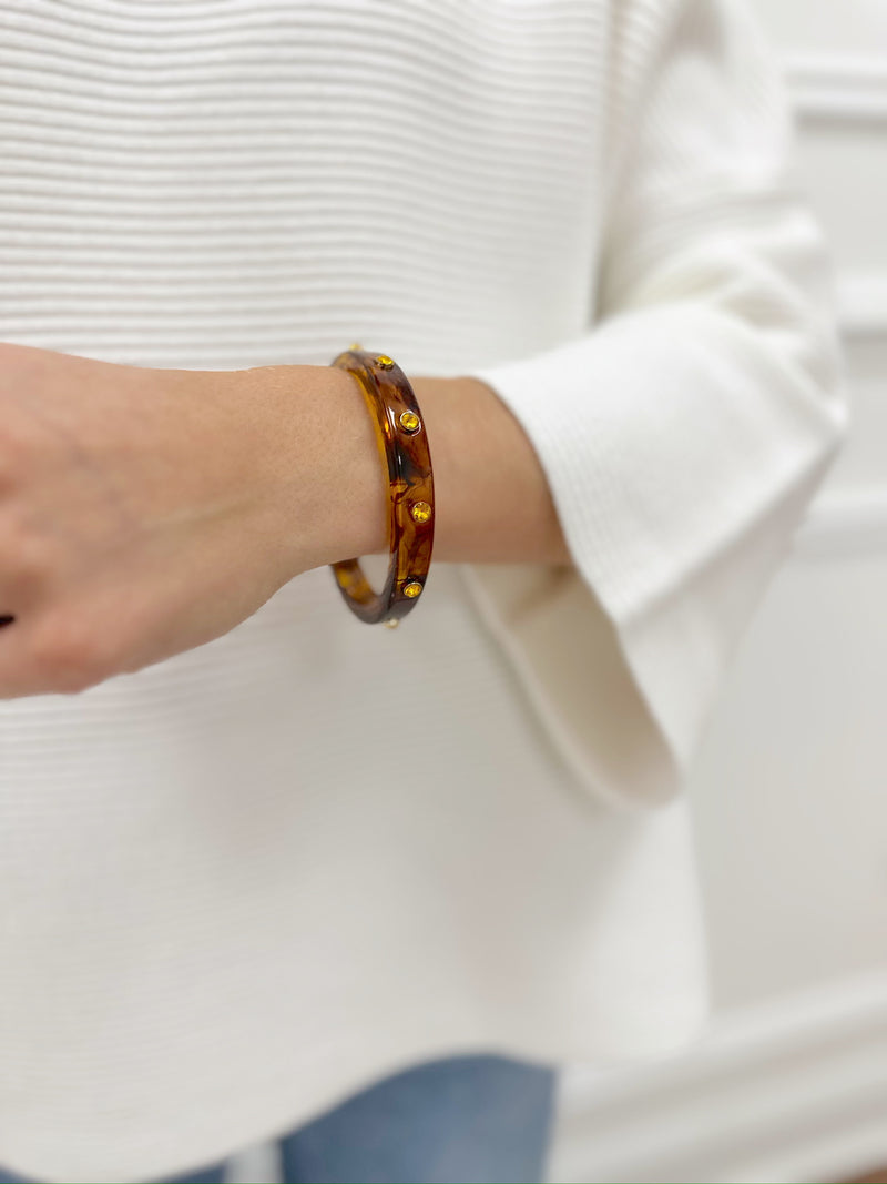Elise Bangle-Tortoise