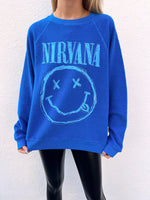 Nirvana Smiley Crewneck