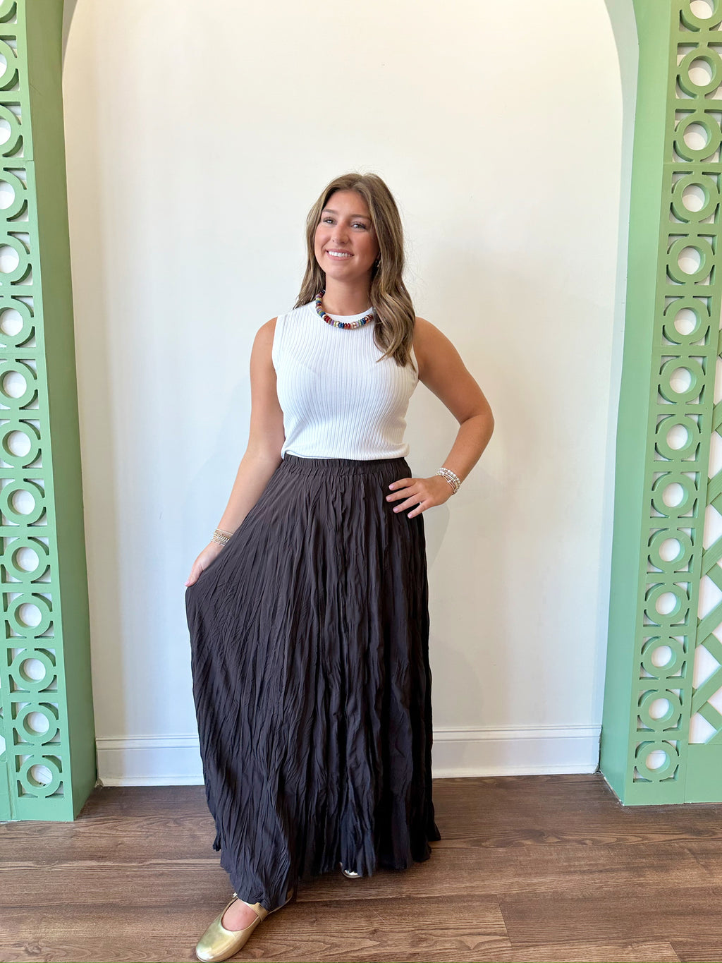 Cameron Brown Skirt