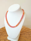 Jordan Beaded Necklace-Coral