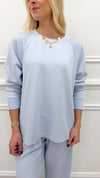 Josie Light Blue Top