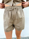 Whitley Taupe Shorts