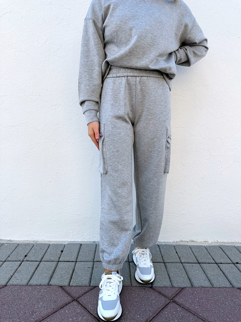 Heather Grey Joggers