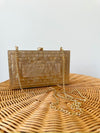 Kara Taupe Clutch