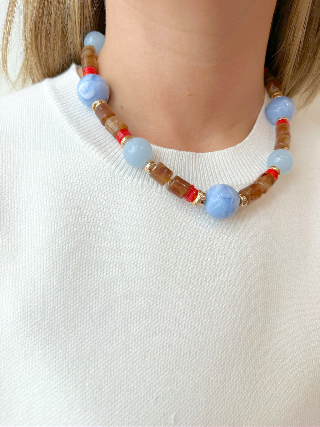 Kaylan Beaded Necklace