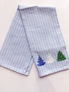 Evergreen Dreams Stripe Hand Towel