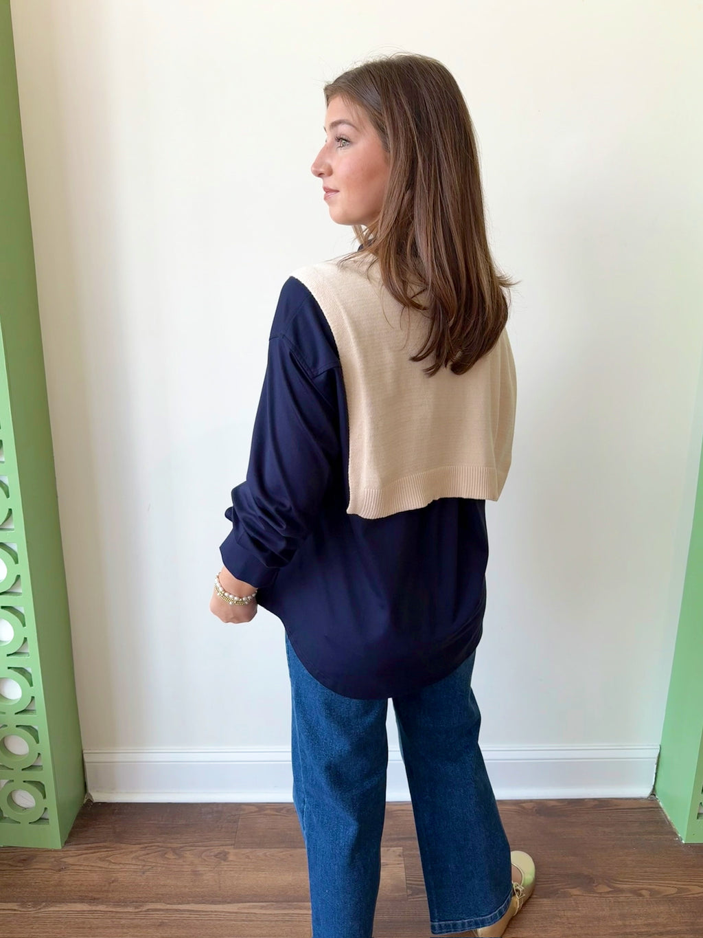 Alicia Cream Shawl-O/S