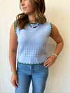 Natalie Blue Top