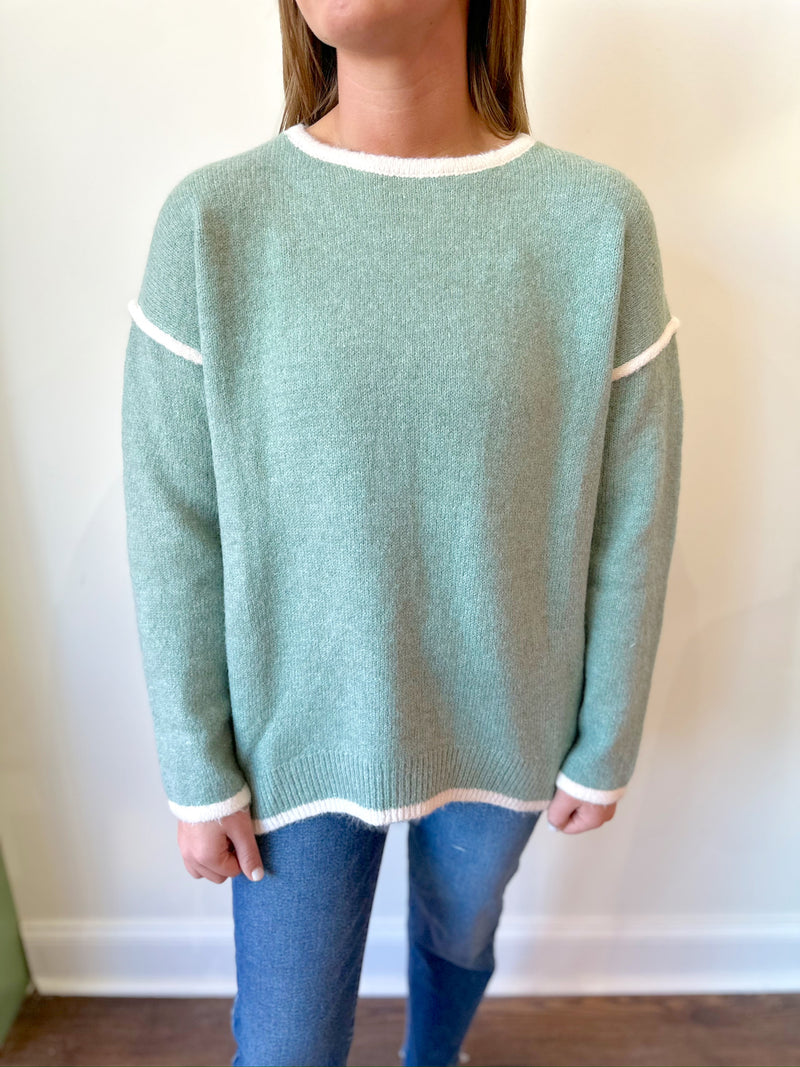 Martha Sage Sweater