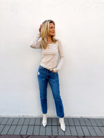 Alina Stripe Top