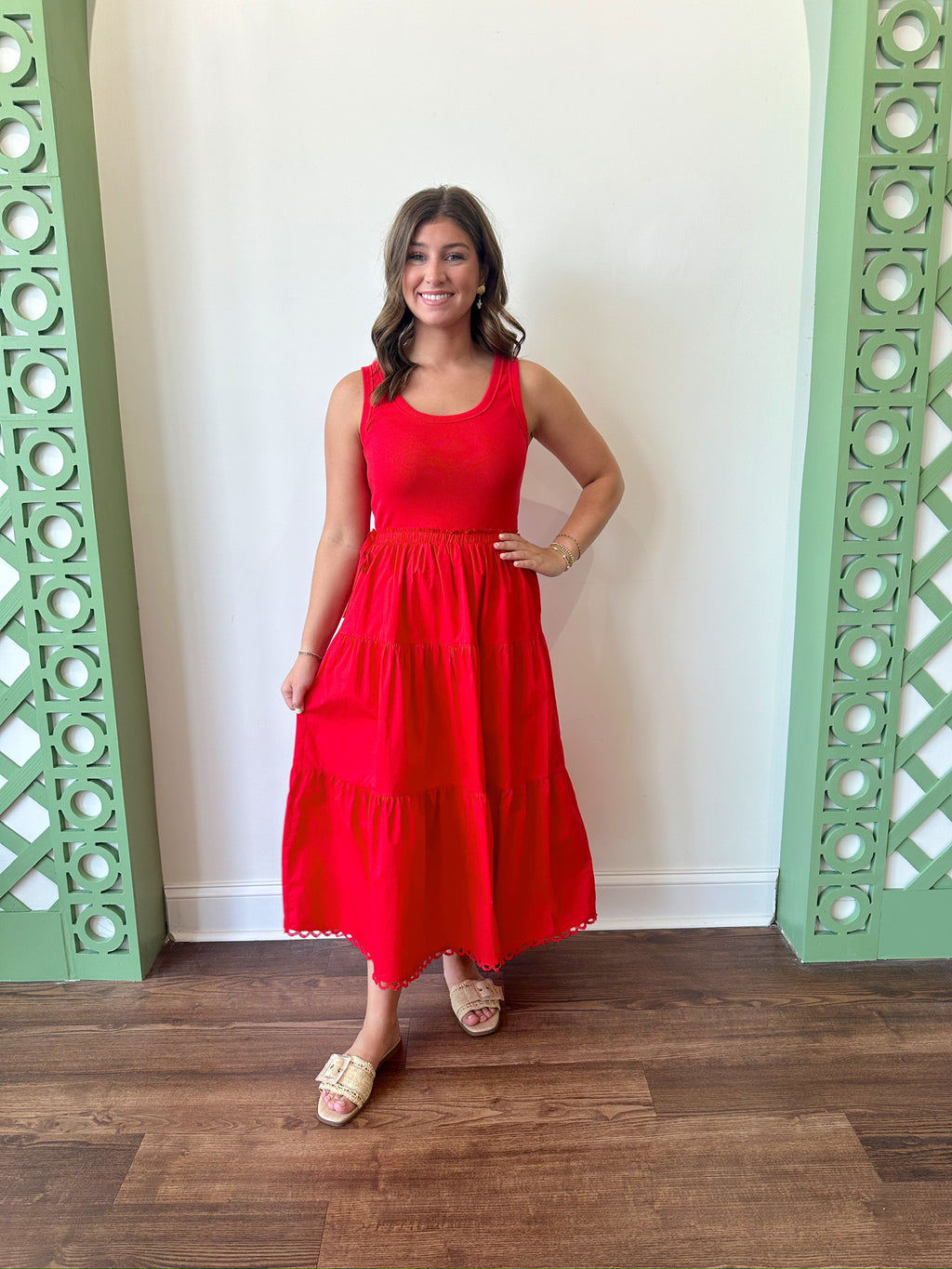 Oakley Red Dress