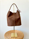 Amanda Bucket Bag-Brown