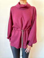 Alexis Burgundy Top