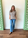 Erica Leopard Top