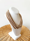 Ella Rope Necklace-Beige