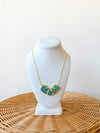 EE Cluster Turquoise Necklace