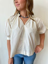 Brooklyn Off White Top