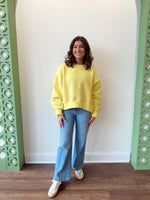 Allie Yellow Sweatshirt