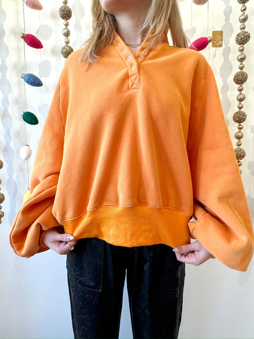 Luella Orange Sweatshirt
