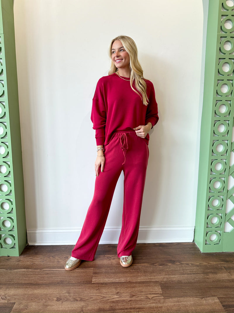 Ansley Red Top