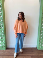 Allie Peach Sweatshirt