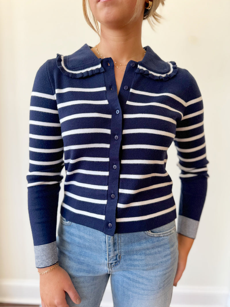 Pate Navy Top