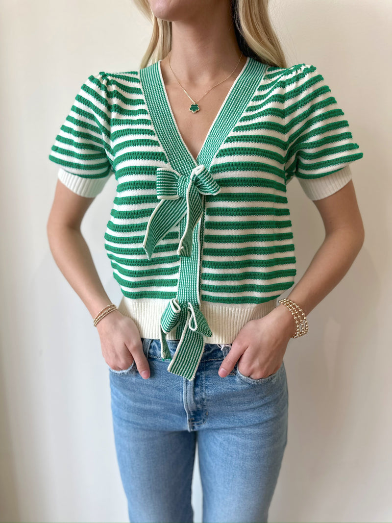 Karlie Striped Top