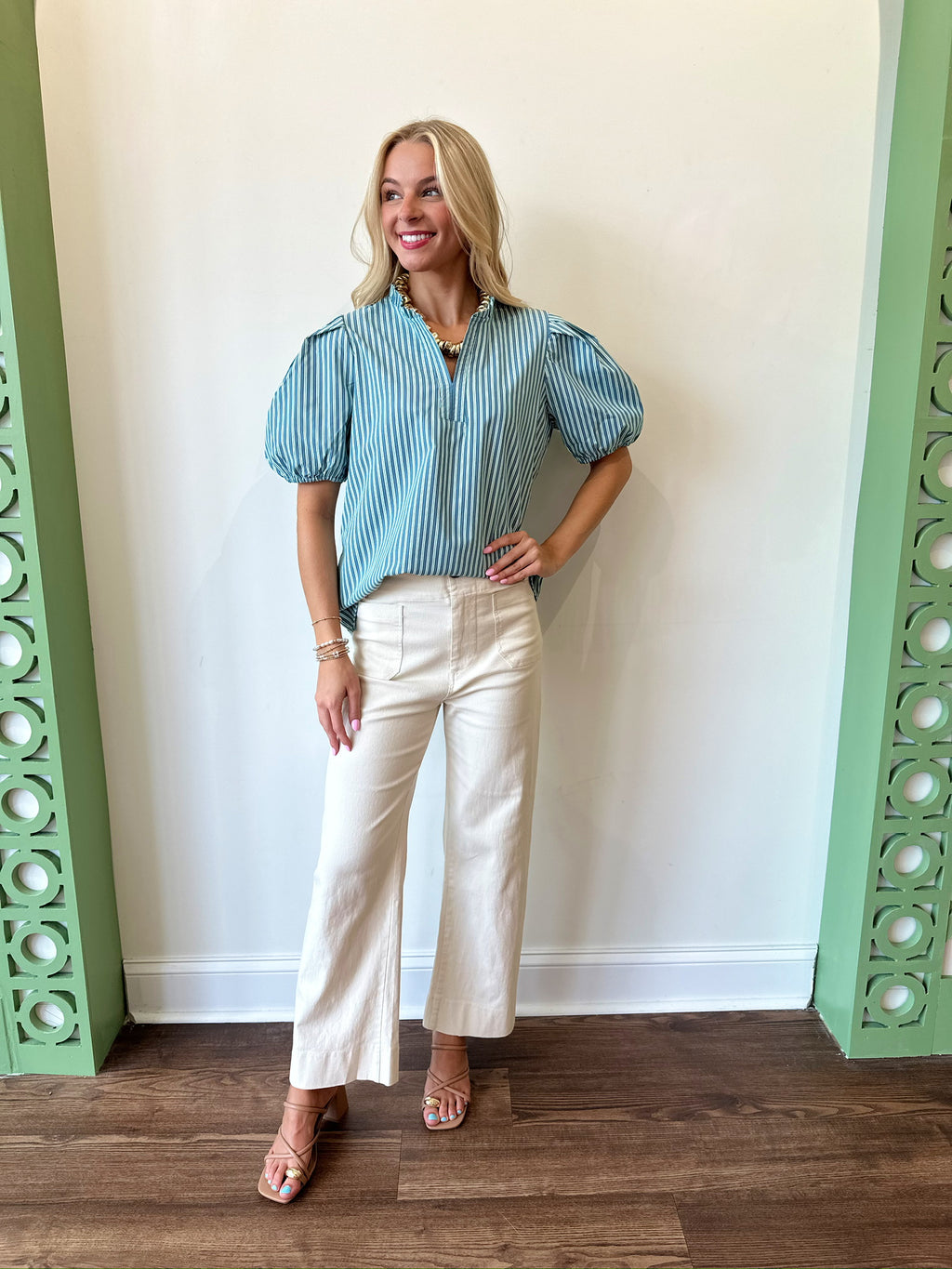 Lainey Striped Top