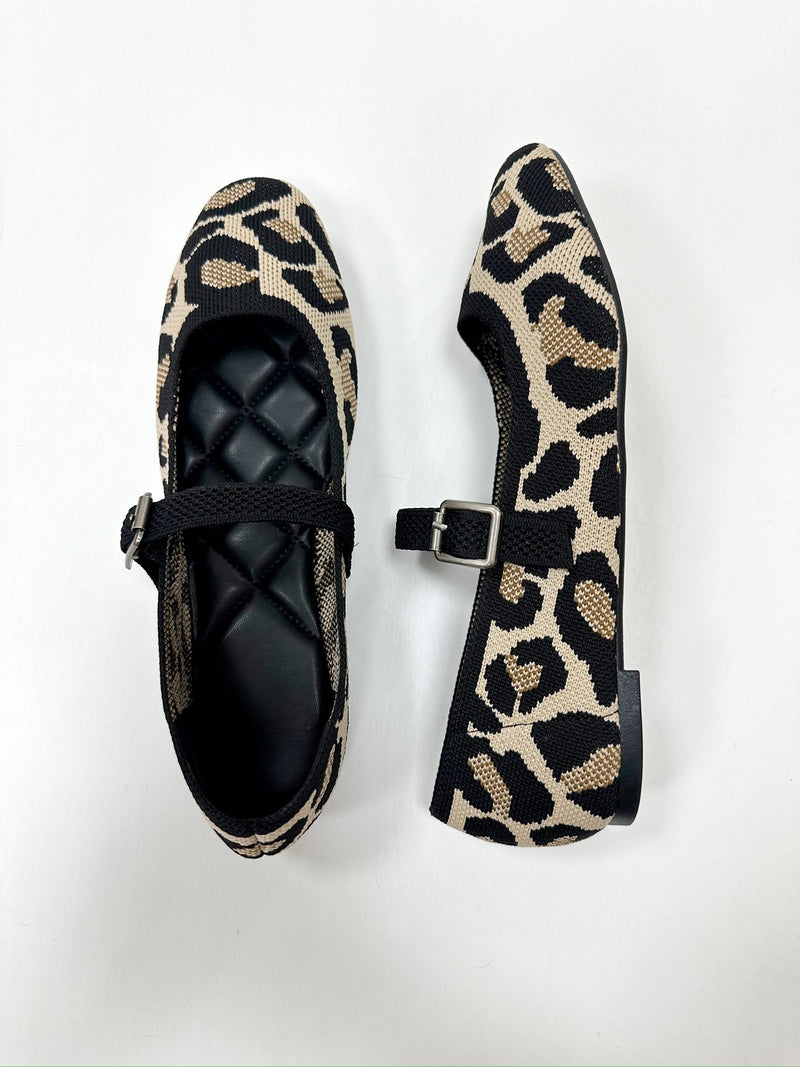 Mia Leopard Flats