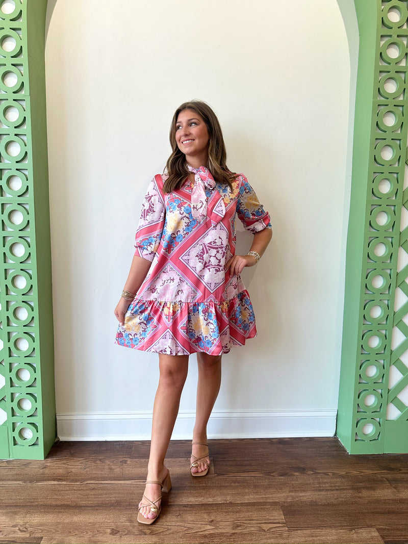 Shelby Printed Dress