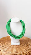 Taylor Rope Necklace-Green