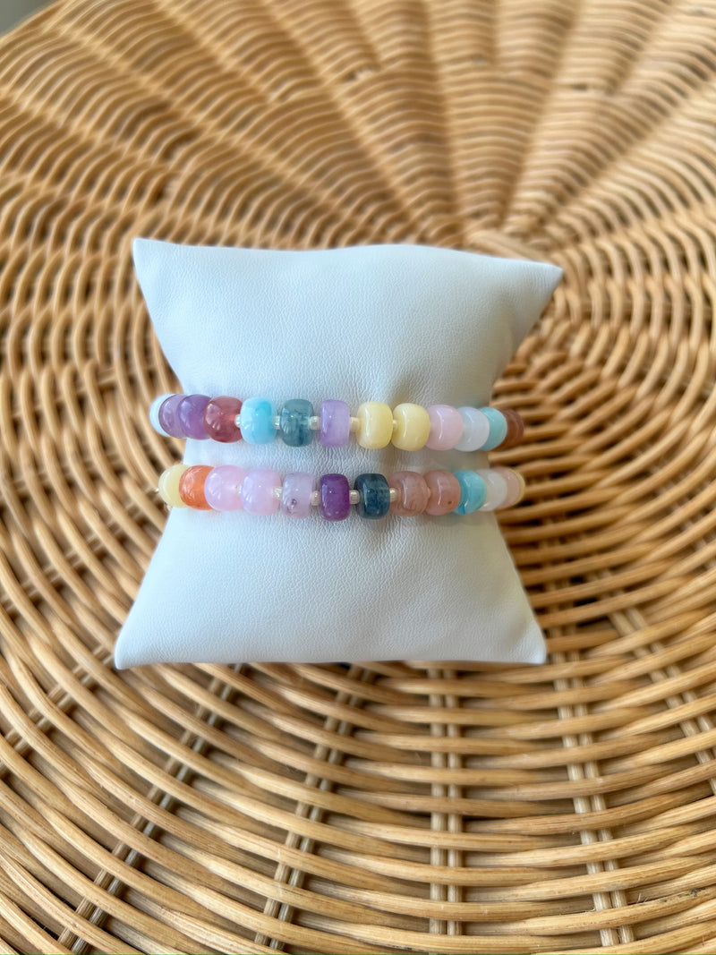 Mallory Beaded Bracelet-Light Multi