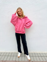 Tia Pink Hoodie Sweatshirt