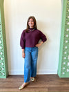 Bailey Burgundy Sweater